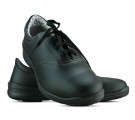 Sapato Tênis Viposa Microfibra com Cadarço - Preto
