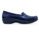Sticky Shoe Sapato Social Antiderrapante Á Prova D'água Woman Verniz - Azul Marinho