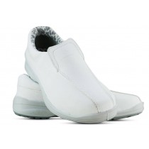 Sapato Microfibra Com Elástico - Branco