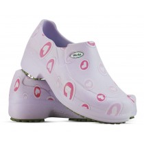 Sapato Profissional Soft Works II Estampado Lilas - Corações Rosas Mameluko